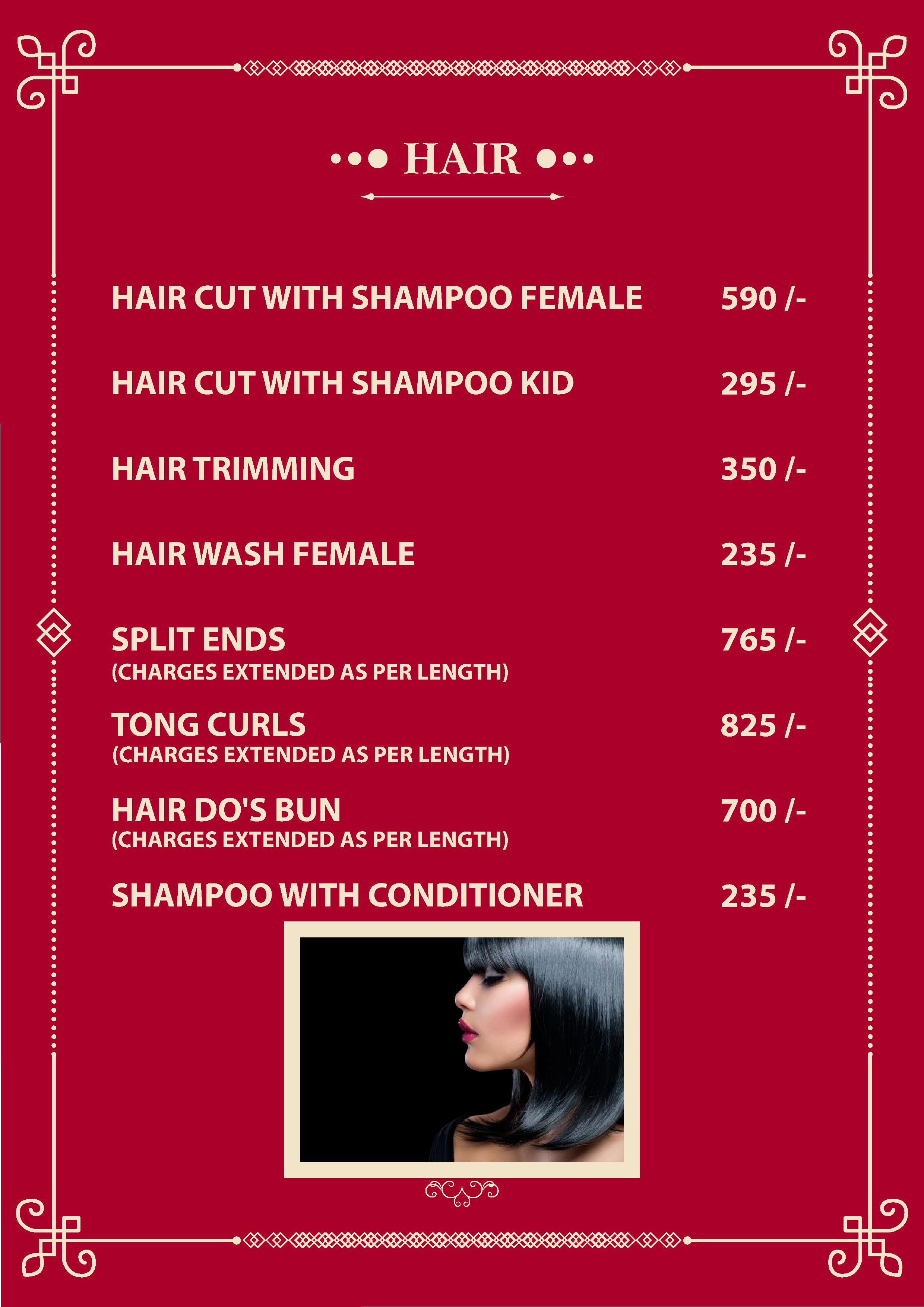 tribez salon haircut price