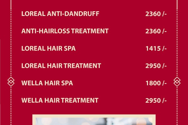 Hair spa price